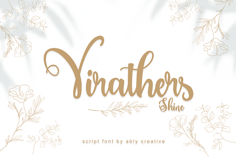 Virathers Shine Font