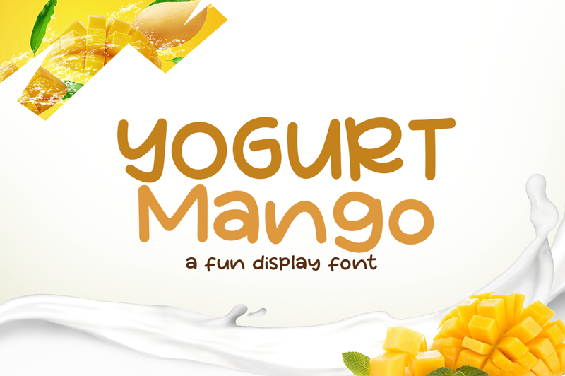 Yogurt Mango Font