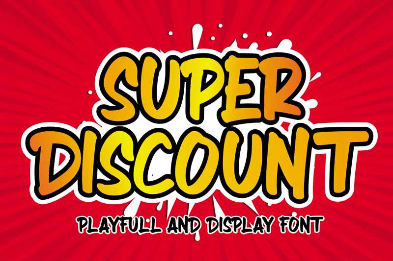Super Discount Font