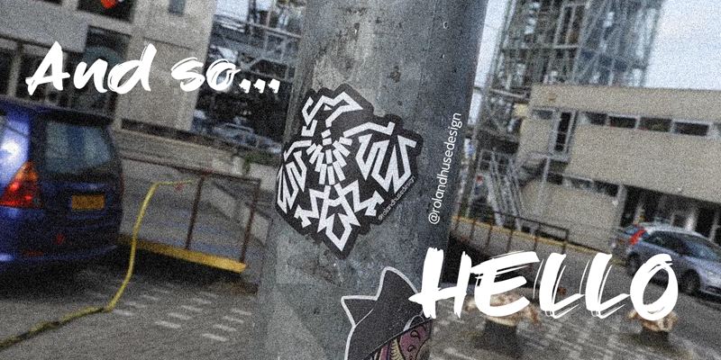 And so Hello Font