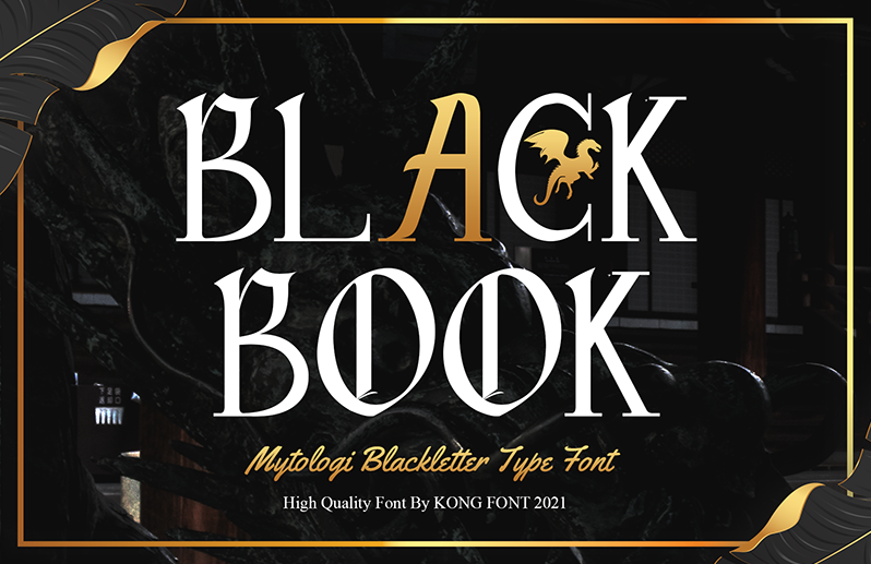 Black Book Font