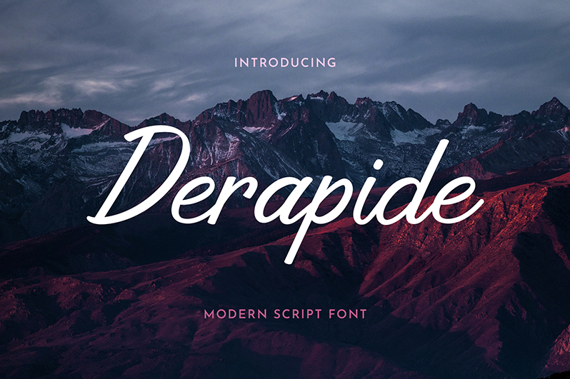 Derapide Font