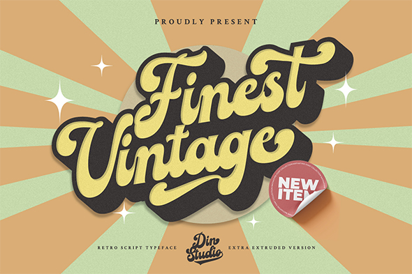 Finest Vintage Font