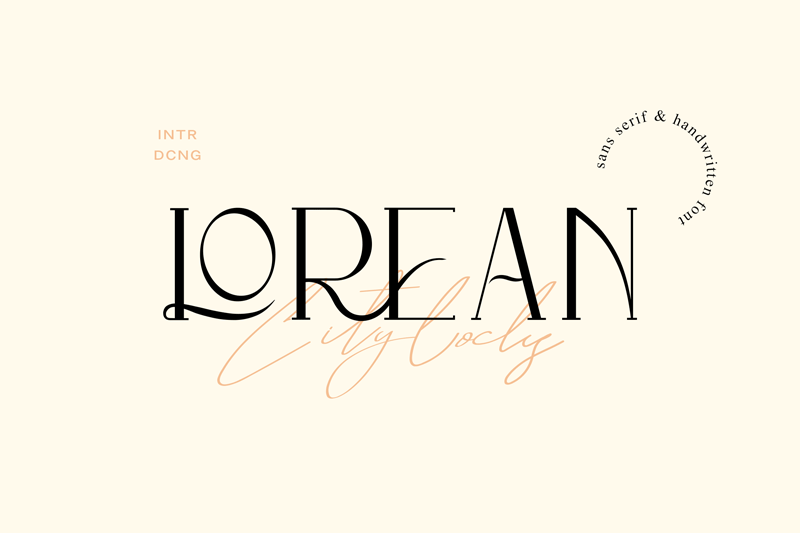 Lorean Font