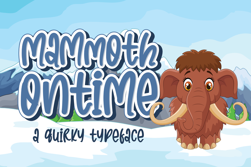 Mammoth Ontime Font