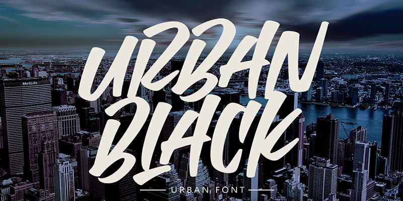 Urban Black Font