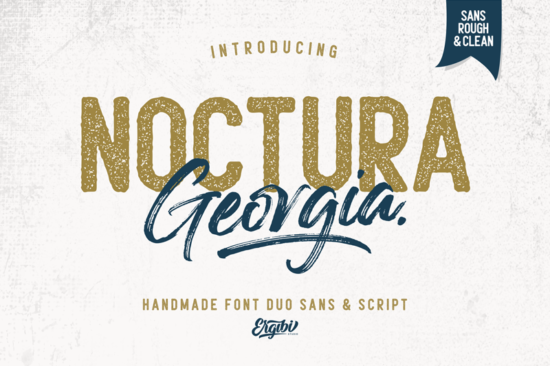 Georgia Brush Font
