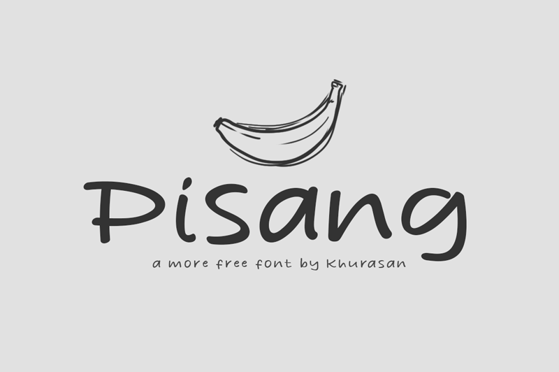Pisang Font
