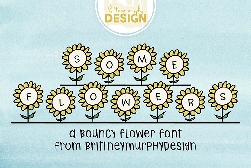 Someflowers Font