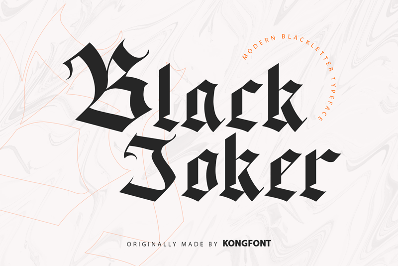 Black Joker Font