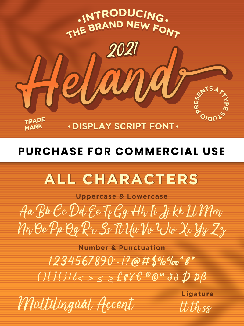 Heland Font