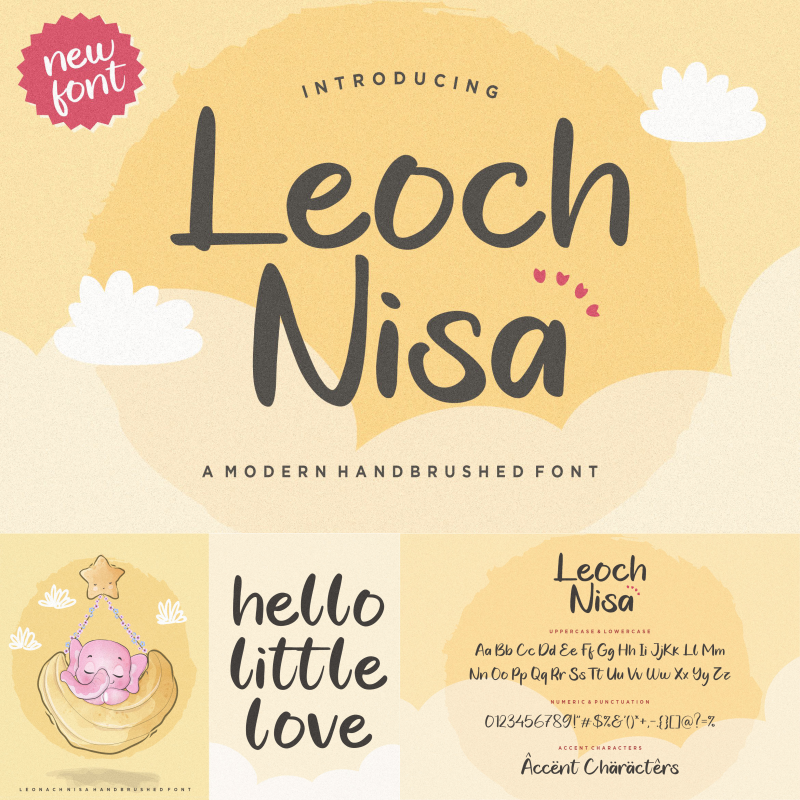 Leoch Nisa Font