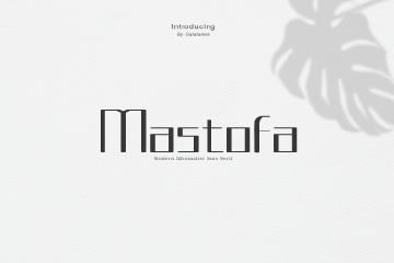 Mastofa Font