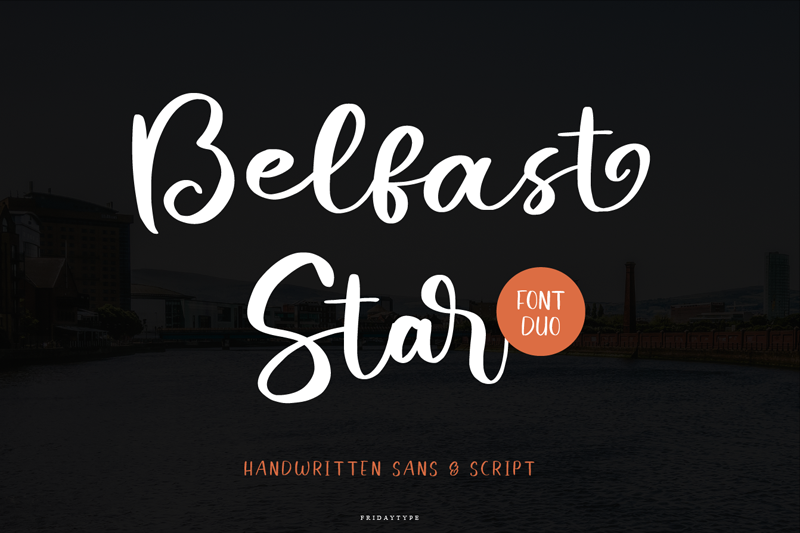 Belfast Star Script Font
