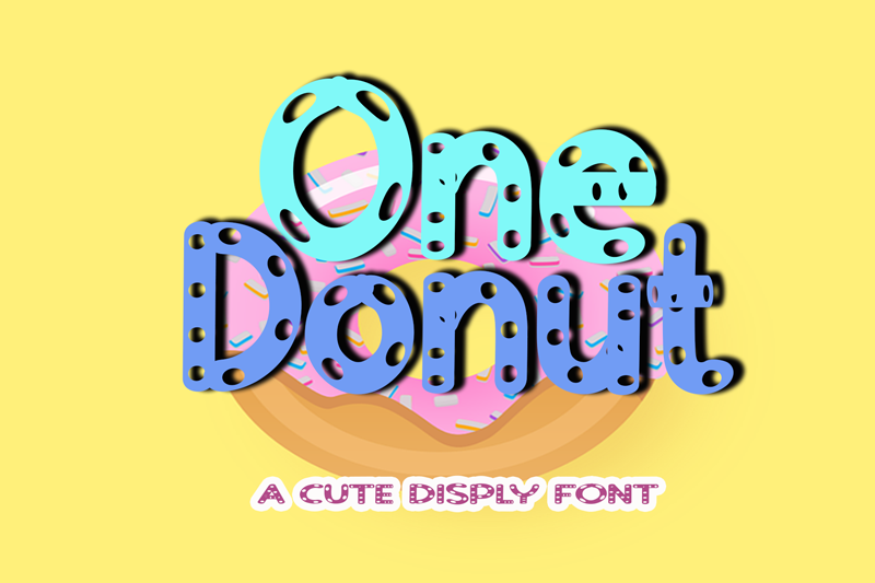 One Donut Font