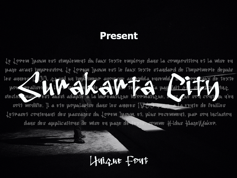 Surakarta City Font