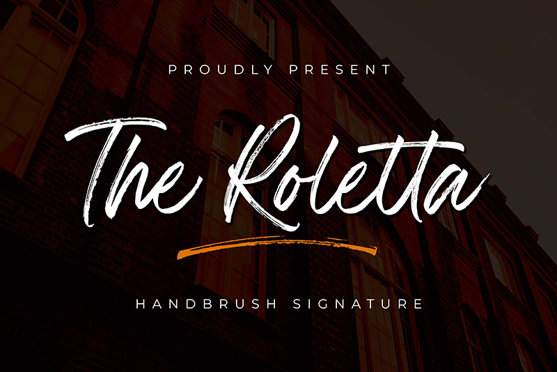 The Roletta Font