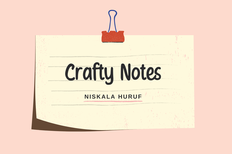 Crafty Notes Font