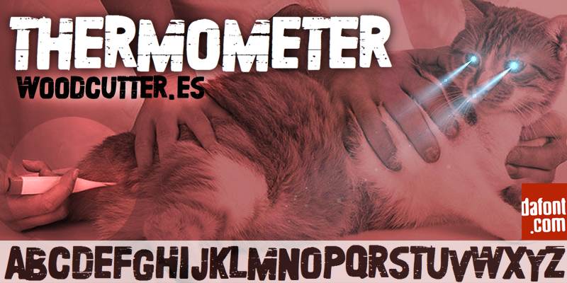 Thermometer Font