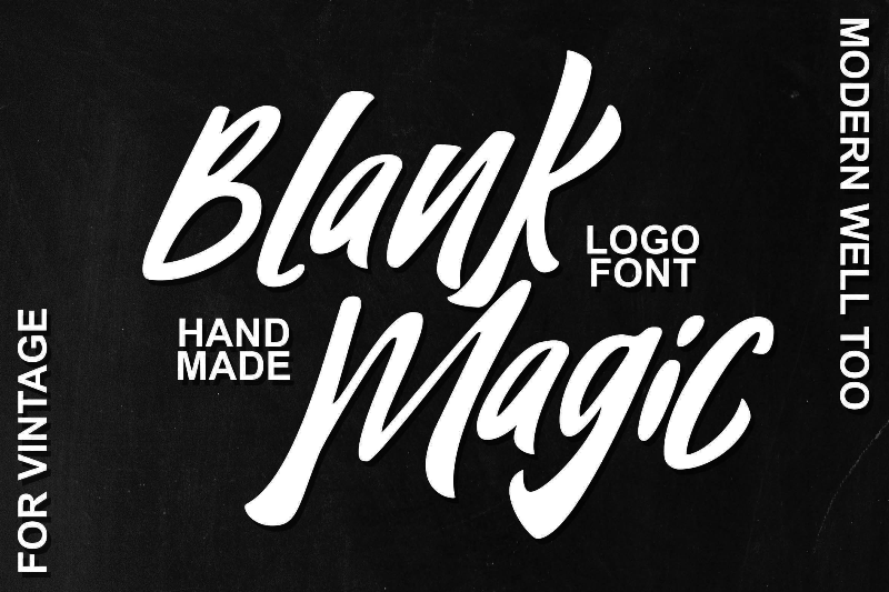 Blank Magic Font