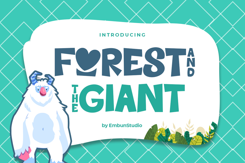 Forest And Giant Font