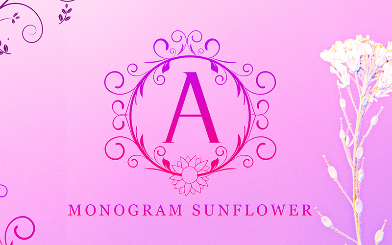 Monogram Sunflower Font