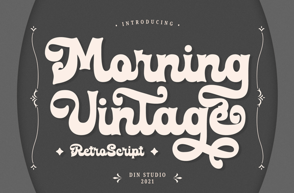 Morning Vintage Font