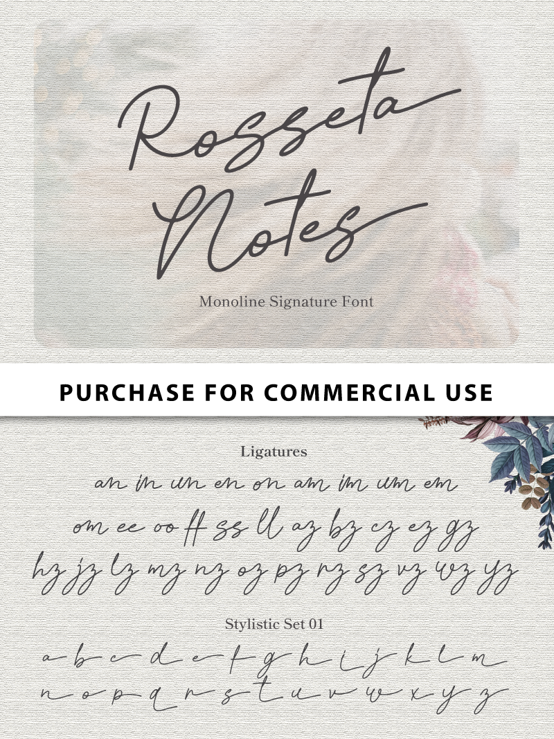 Rosseta Notes Font