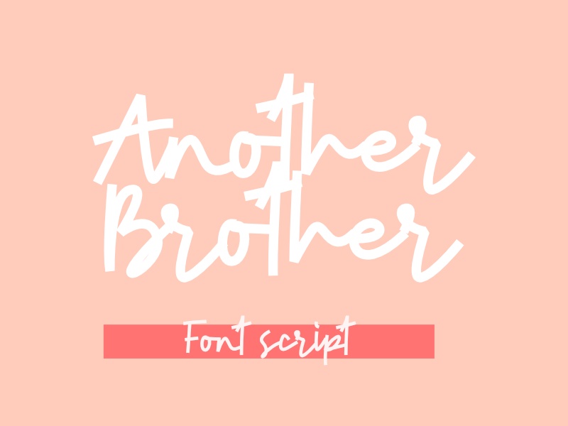 Another Brother Font