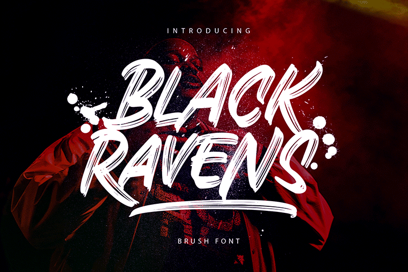 Black Ravens Font