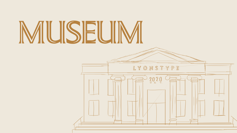 LT Museum Font