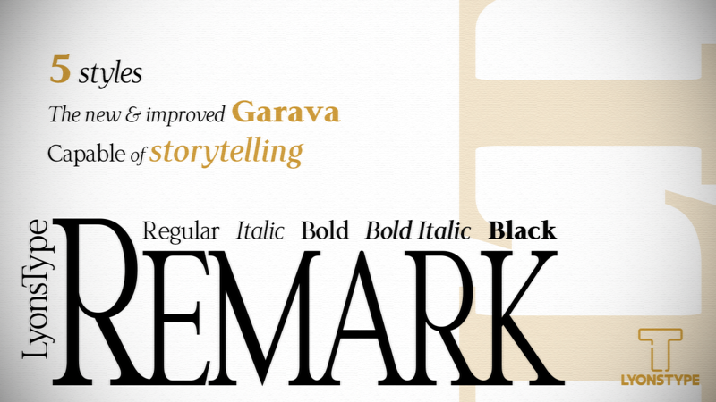 LT Remark Font