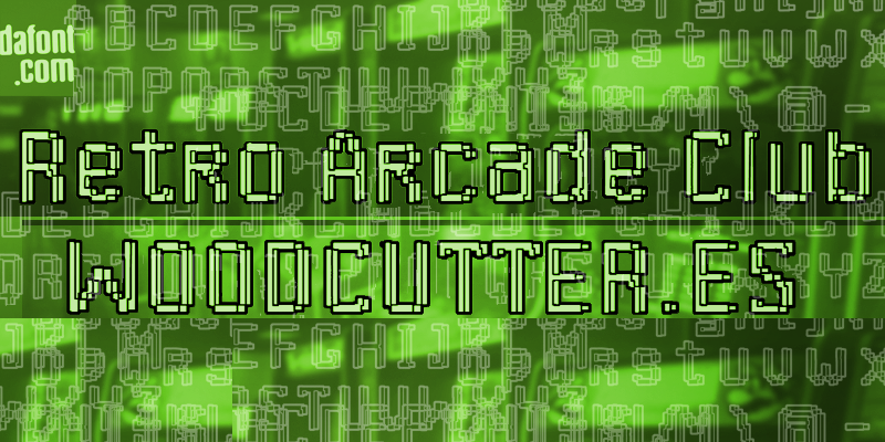 Retro Arcade Club Font