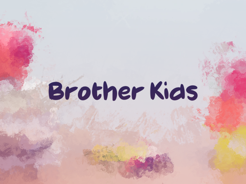 b Brother Kids Font