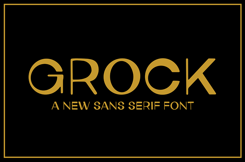 Grock Font