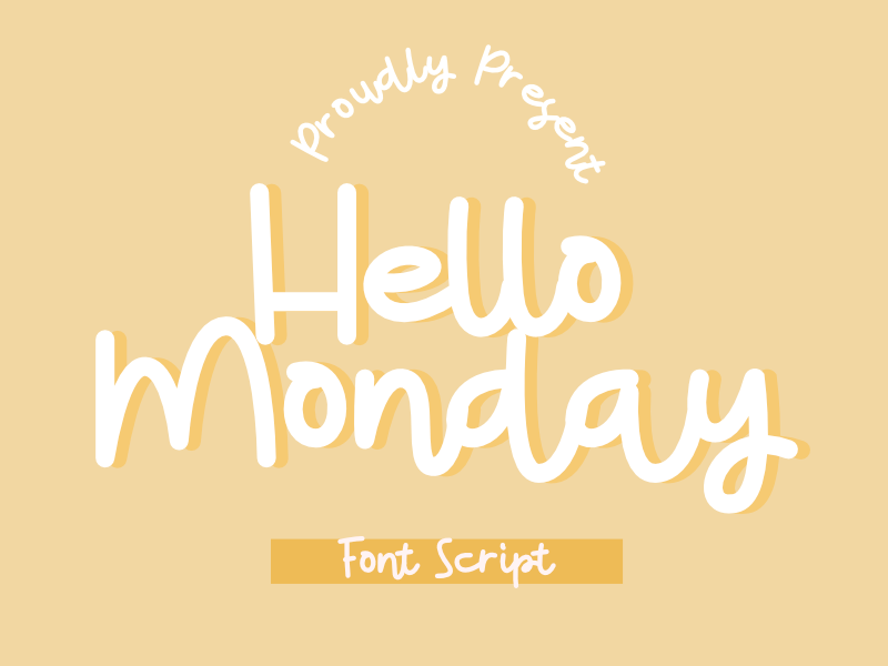 Hello Monday Font