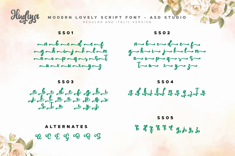 Hudiya Font