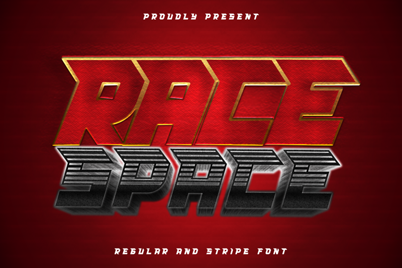 Race Space Font