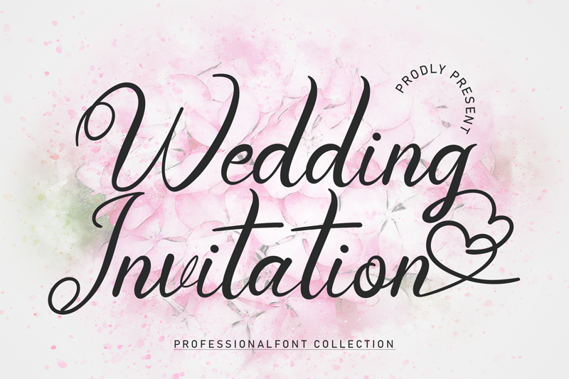 Wedding Invitation Font