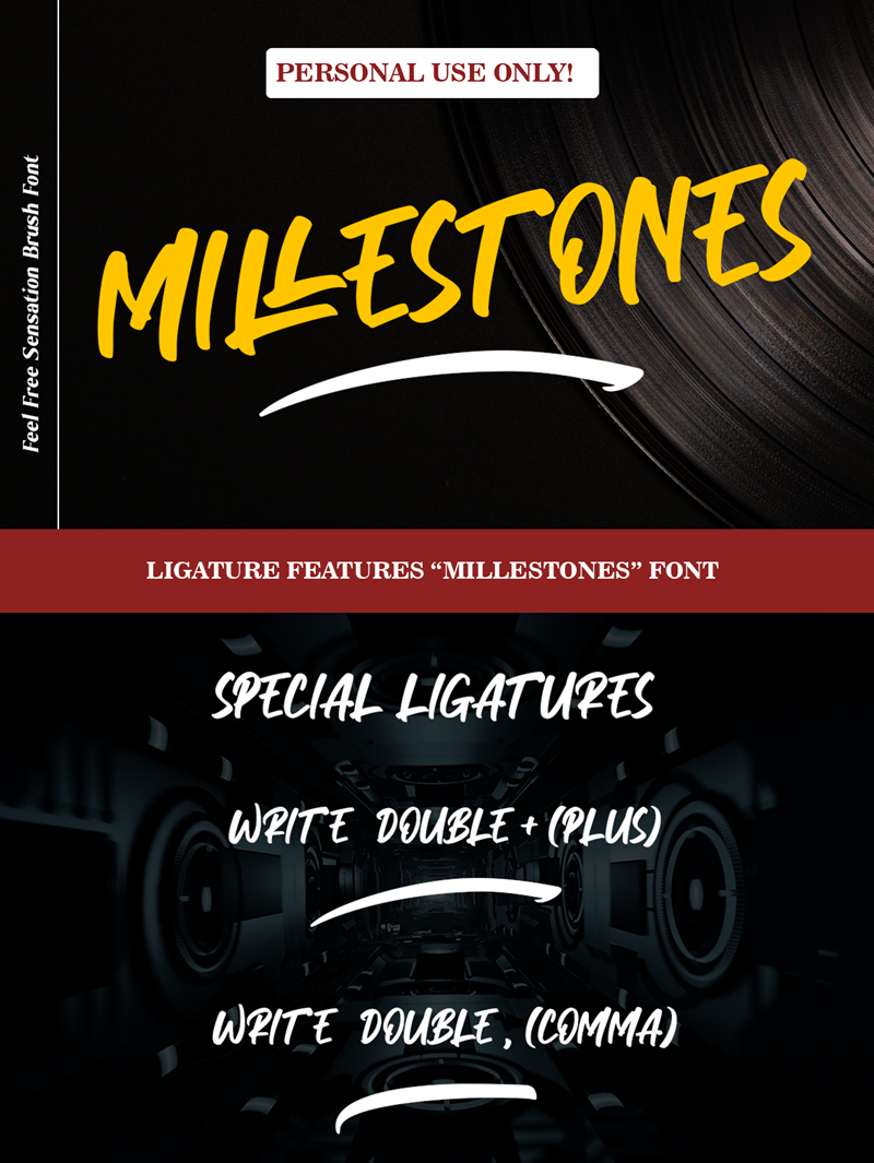 Millestones Font