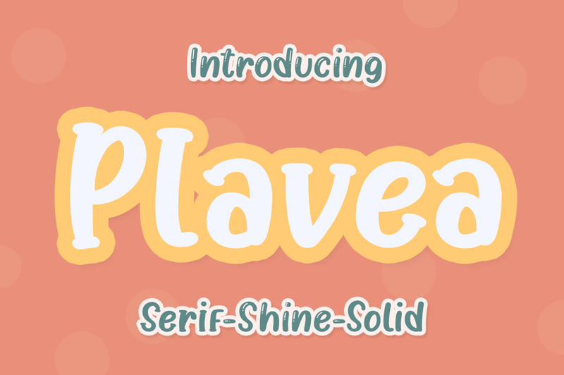 Plavea Font