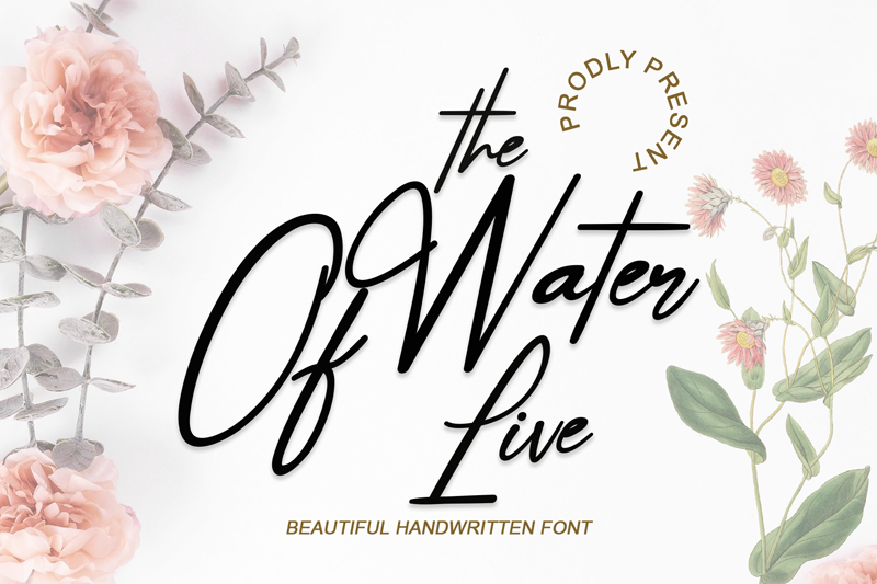 The Water Of Life Font