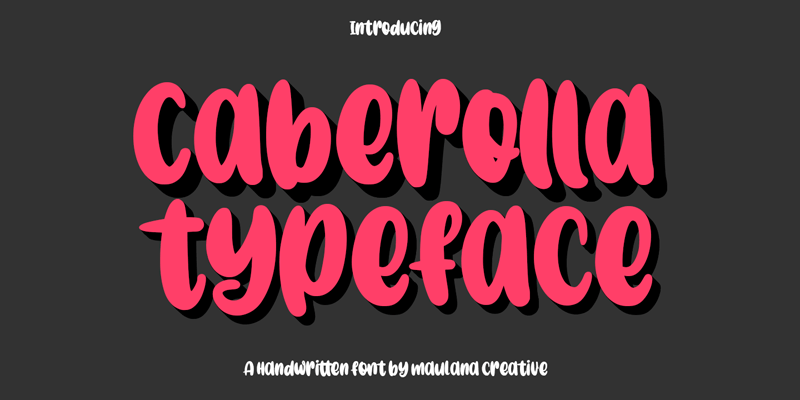 Caberolla Font