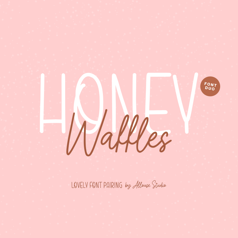 Honey Waffles Script Font