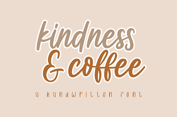Kidness Coffee Font