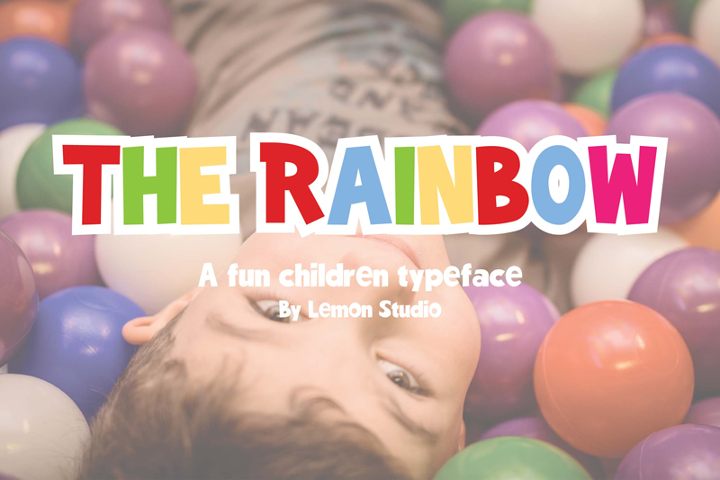 The Rainbow Font