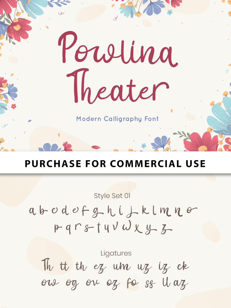 Powlina Theater Font