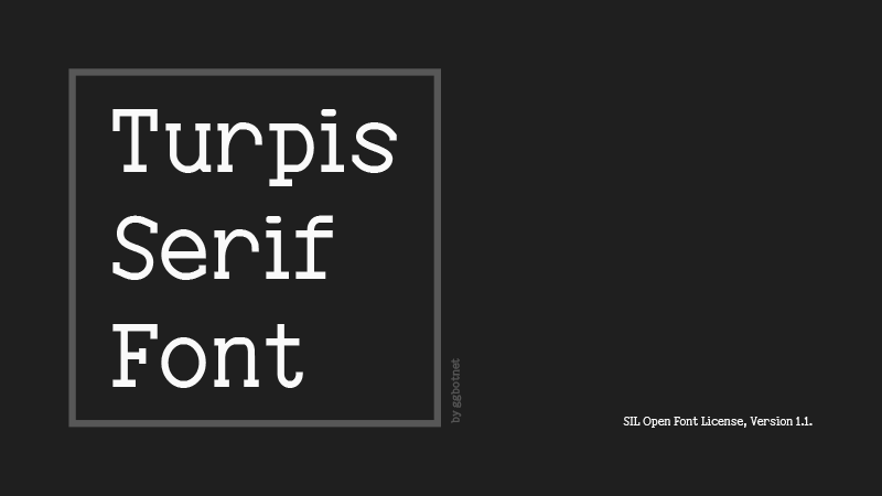 Turpis Font