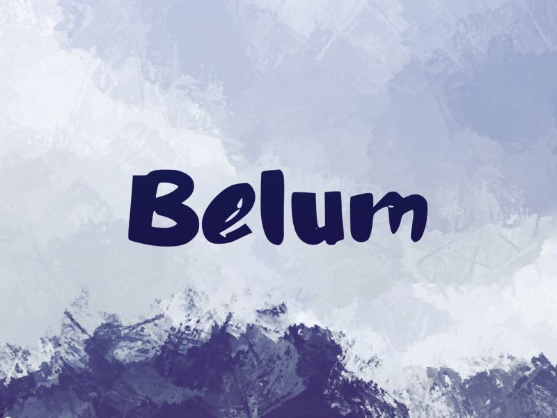 b Belum Font