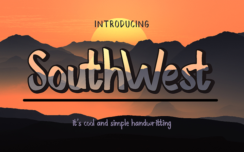 Southwest Font